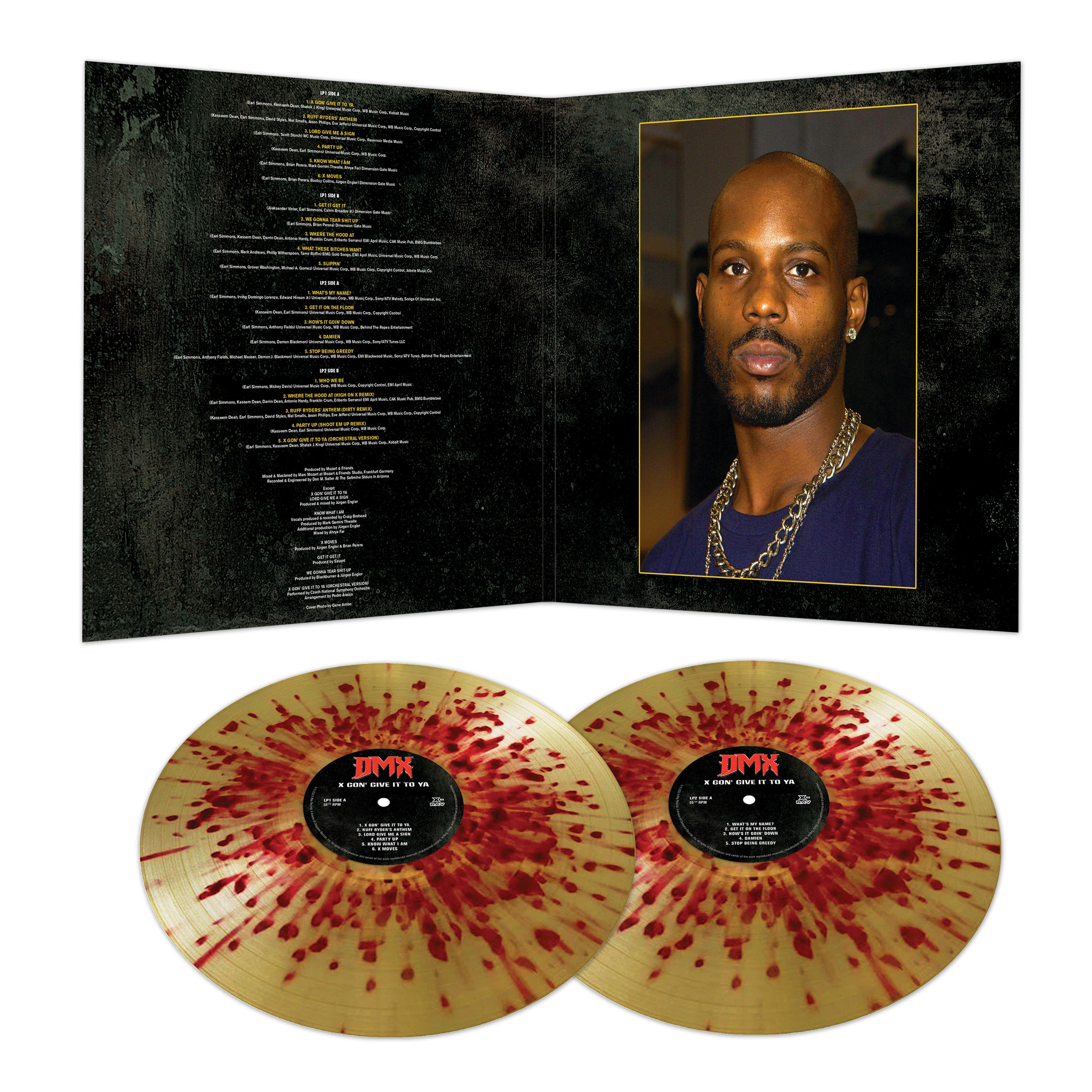 DMX - X Gon' Give It To Ya (Limited Edition Gold and Red Splatter