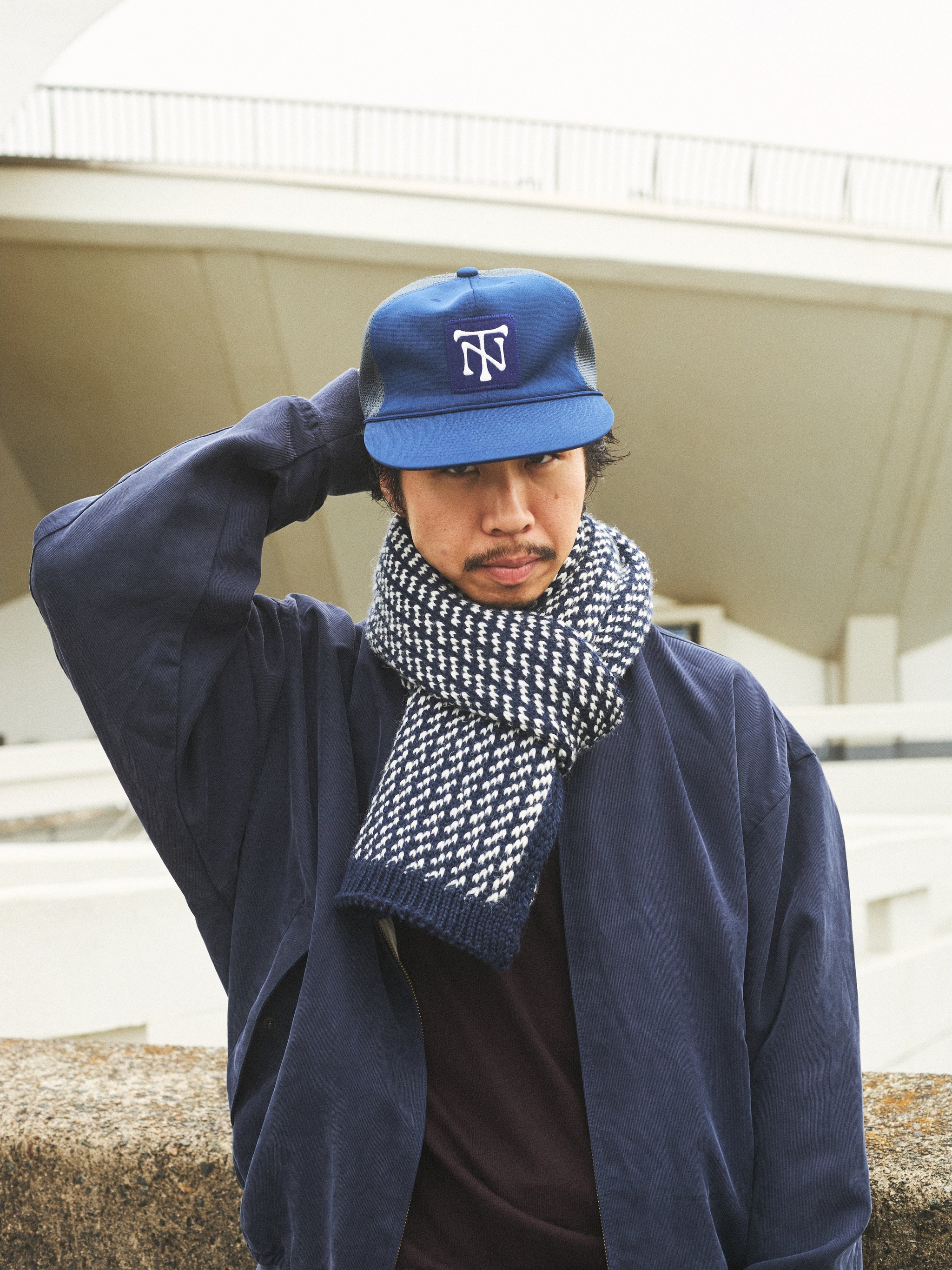 HIGHLAND2000×2nd】バーズアイニットマフラー – CLUB 2nd