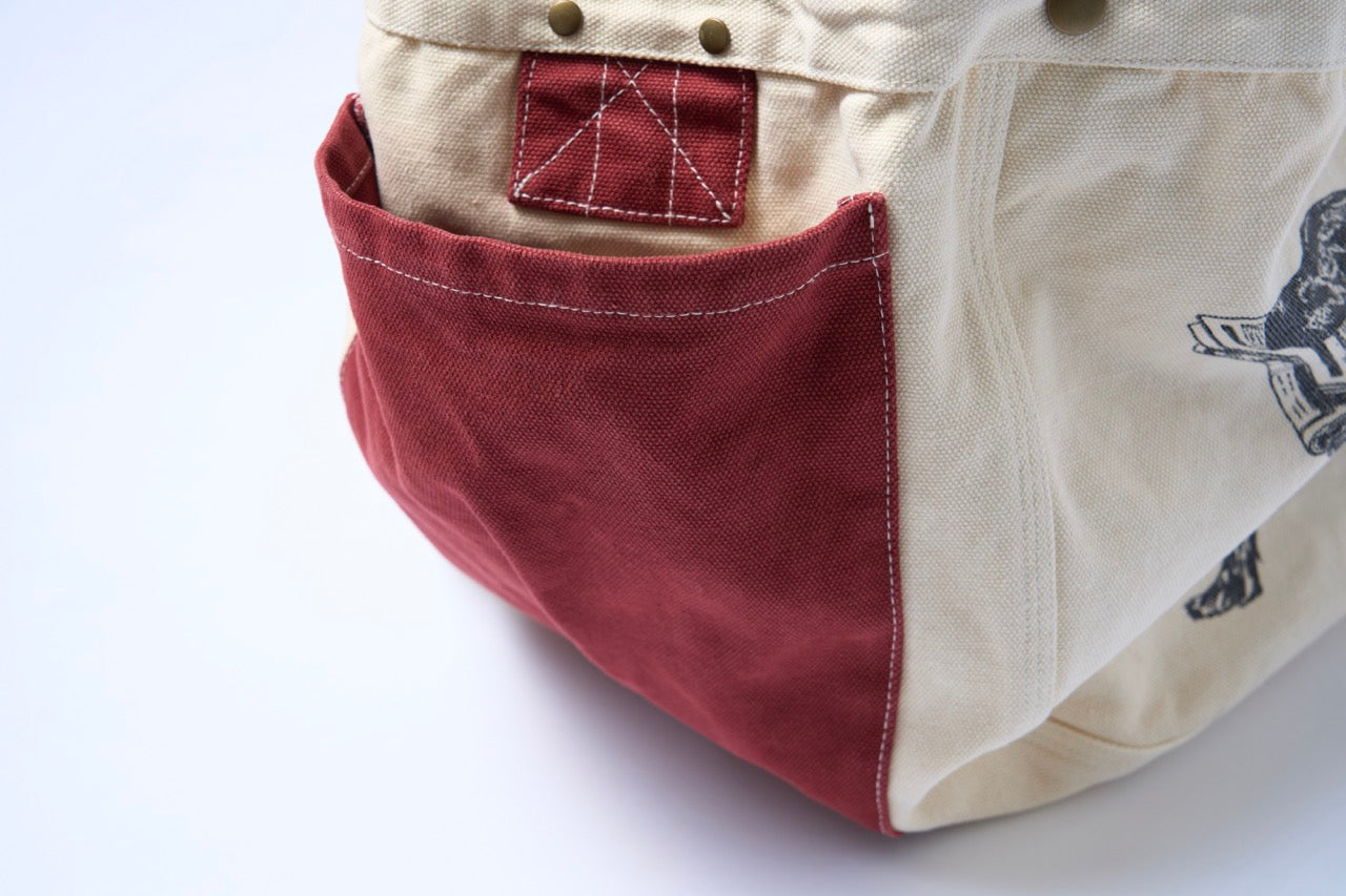 California Sportswear × 2ndセールスマンバッグ（Black Dog）