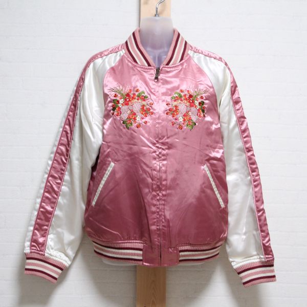 ピンクギンガムうさぎ刺繍スカジャン - ピンクハウス通販｜リサイクル