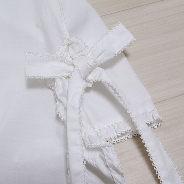 白ロゴ&花刺繍タブリエ - ピンクハウス通販｜リサイクルブティックClub