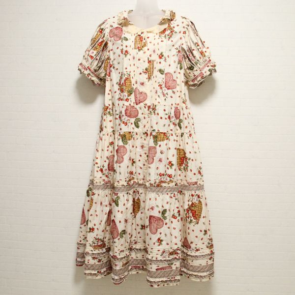 大きいサイズ】生成ベリーベリーハートワンピース - ピンクハウス通販