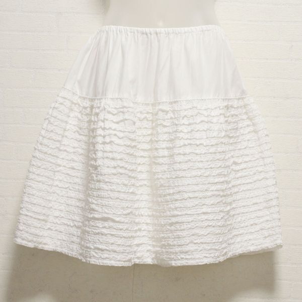 白ピコフリルタブリエ - ピンクハウス通販｜リサイクルブティックClub