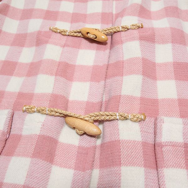 ピンクチェックダッフルコート - ピンクハウス通販｜リサイクル