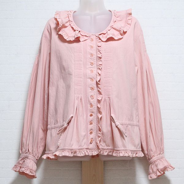 ピンクフリルブラウス - ピンクハウス通販｜リサイクルブティックClub