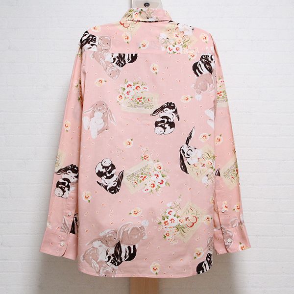 ピンクうさぎシャツ【M】 - ピンクハウス通販｜リサイクルブティック