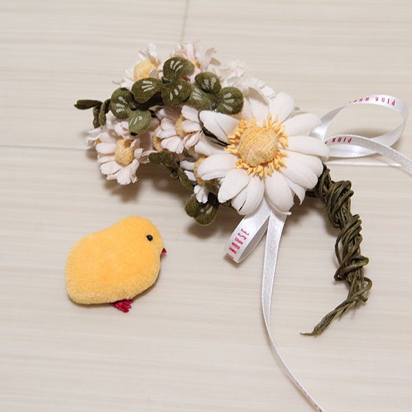 マーガレットコサージュ(ひよこブローチ付き) - ピンクハウス通販