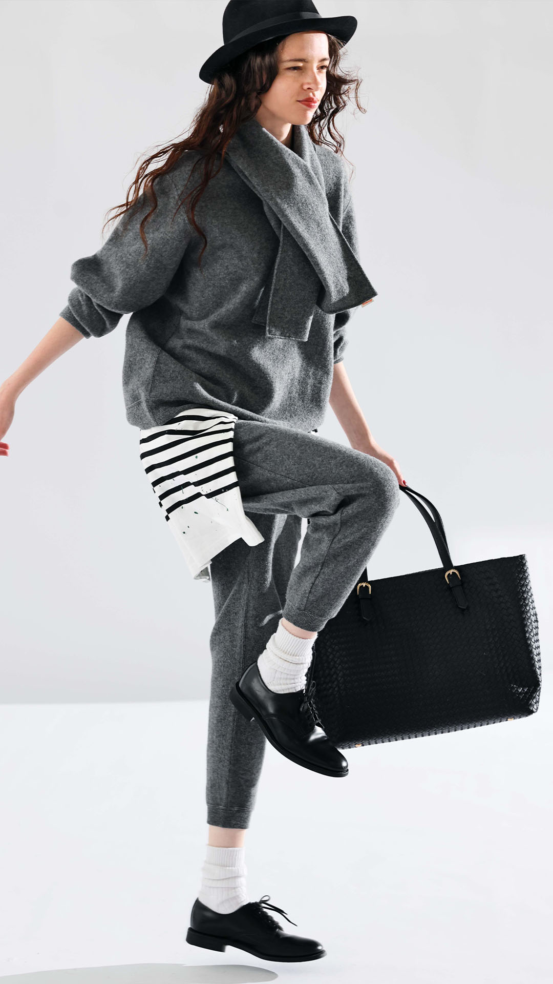 FilMelange GRAY and NAVY《フィルメランジェ》 パリ風香る、グレーと