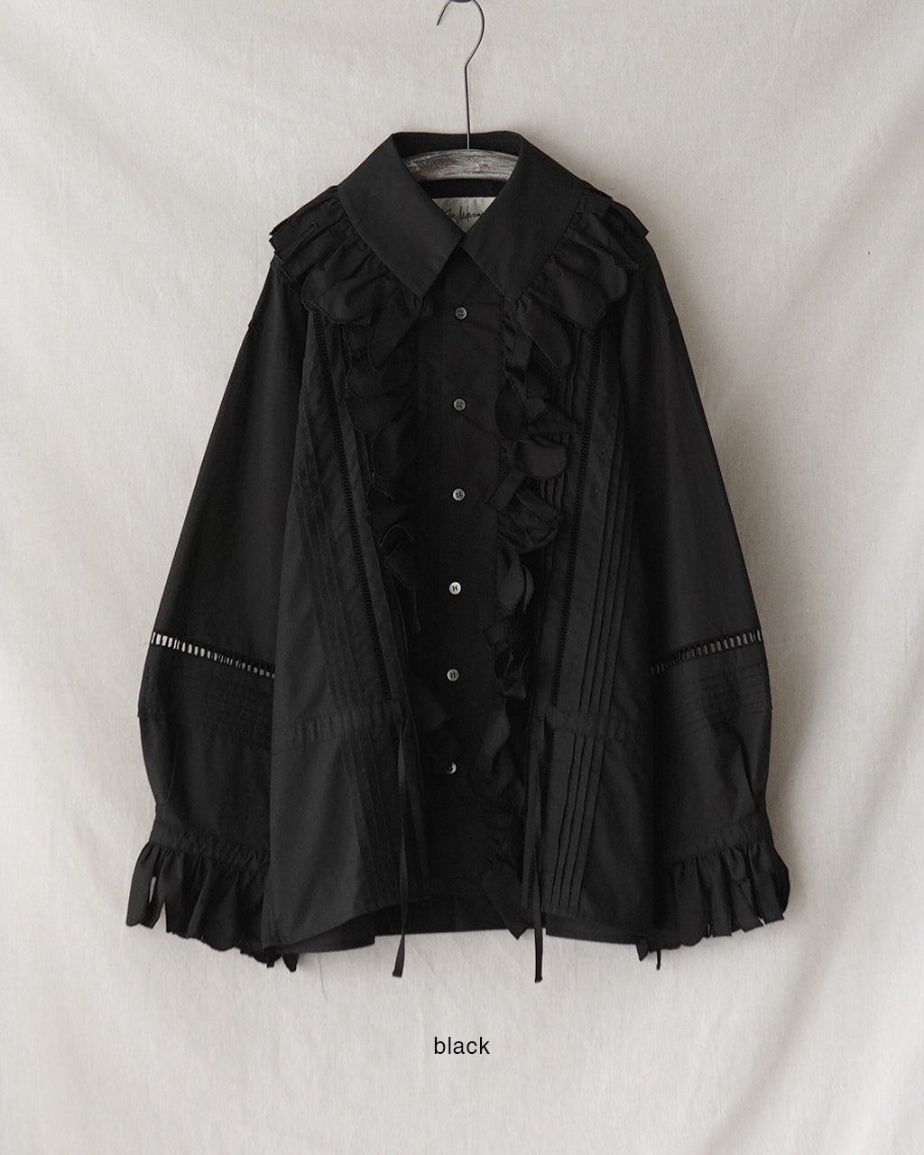 JUN MIKAMI ジュンミカミ ラッフルシャツ レディース ラッフルSH 25AW