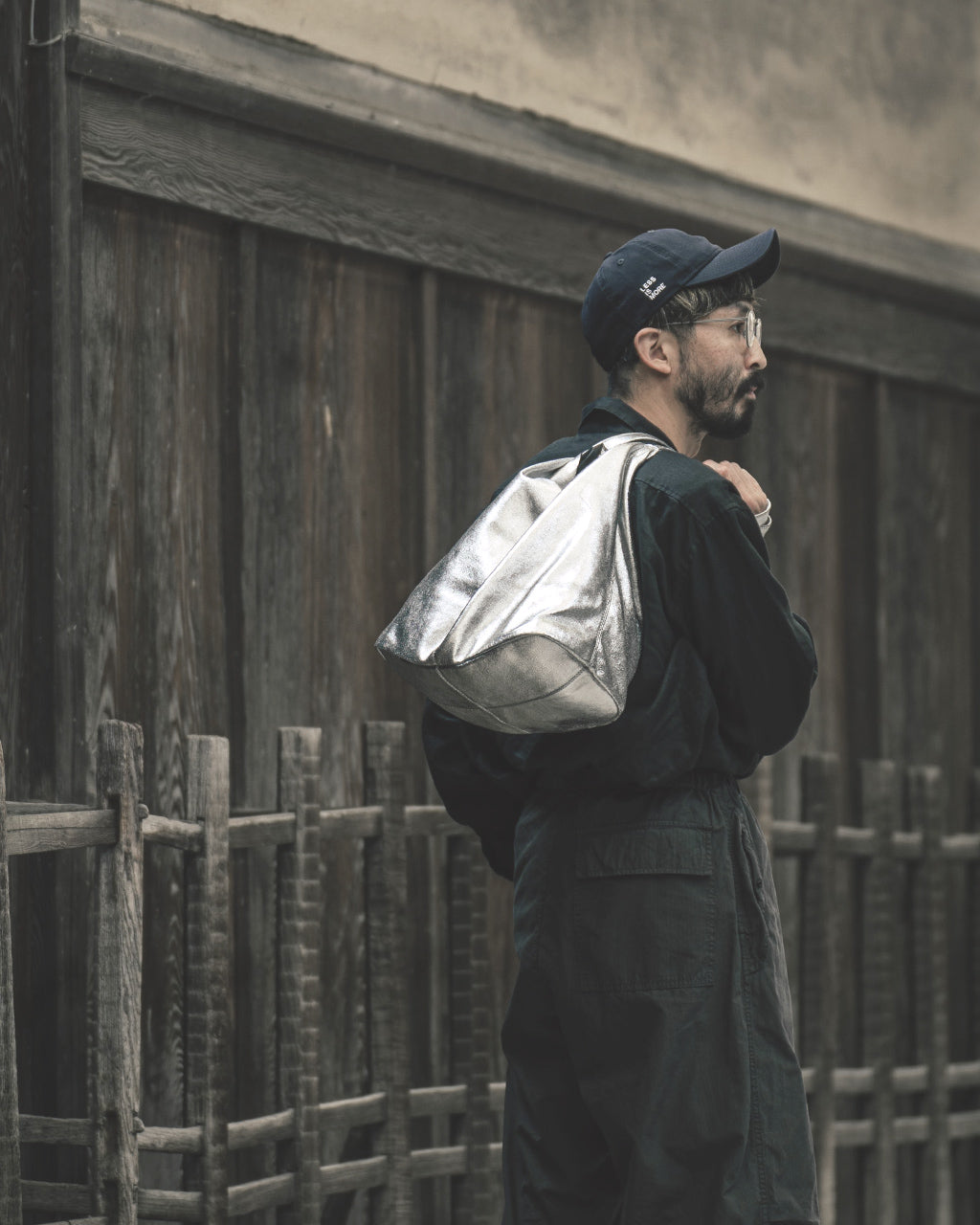 Morphee モルフェ 3WAY LARGE TOTE（L size）SILVER L-SIL-102