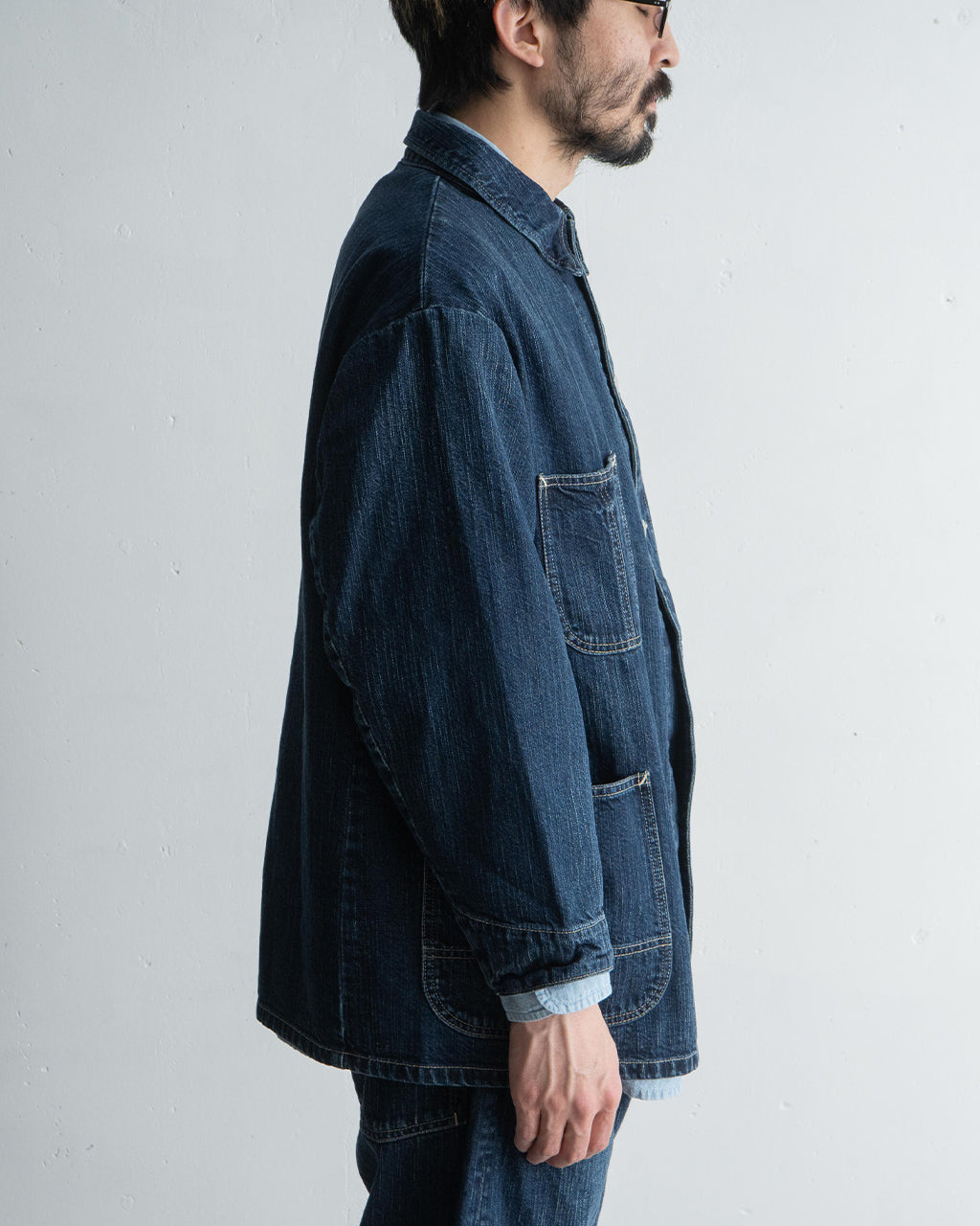 PORTER CLASSIC ポータークラシック ステインバック デニムジャケット