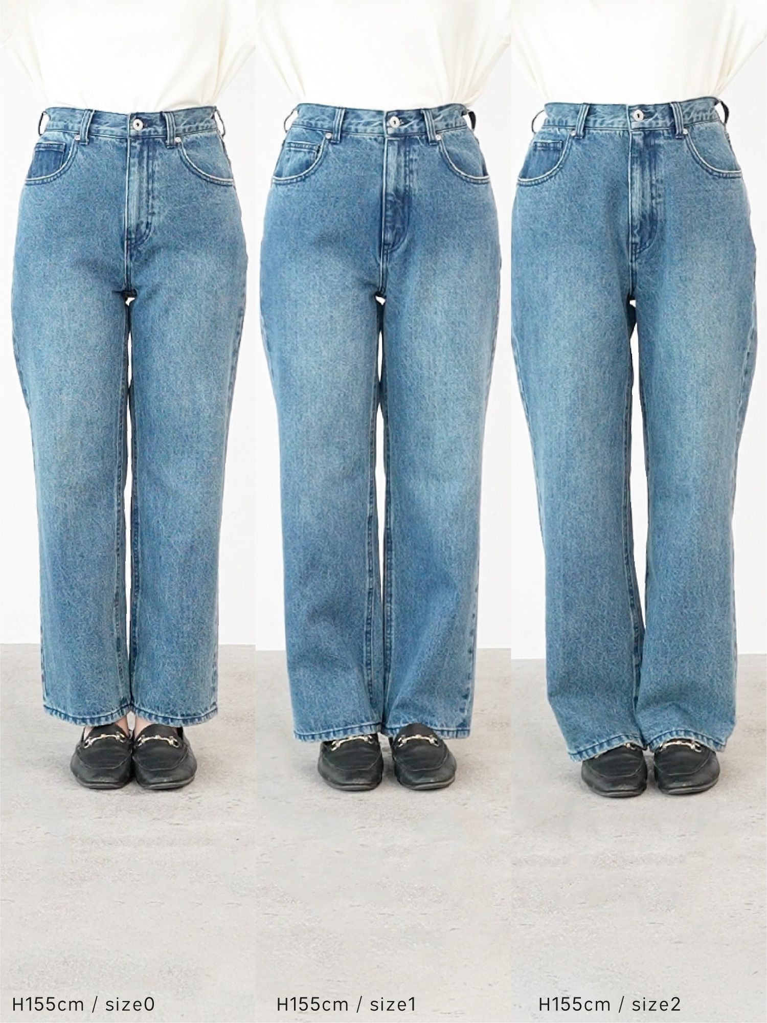 crewre online store / アジャスタブルIラインデニムパンツ