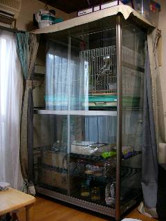 室内ガラス温室