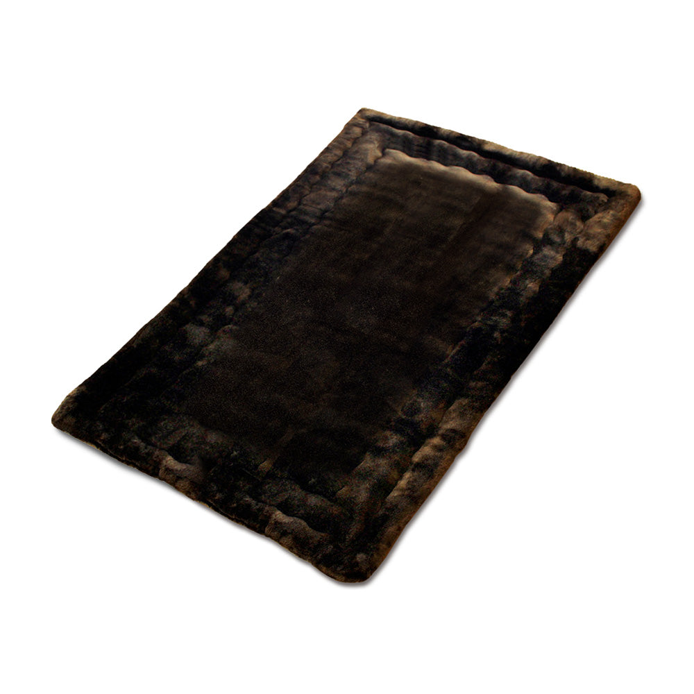 カルドニード・ノッテ3リッチファー リビングマット ブラウン 180