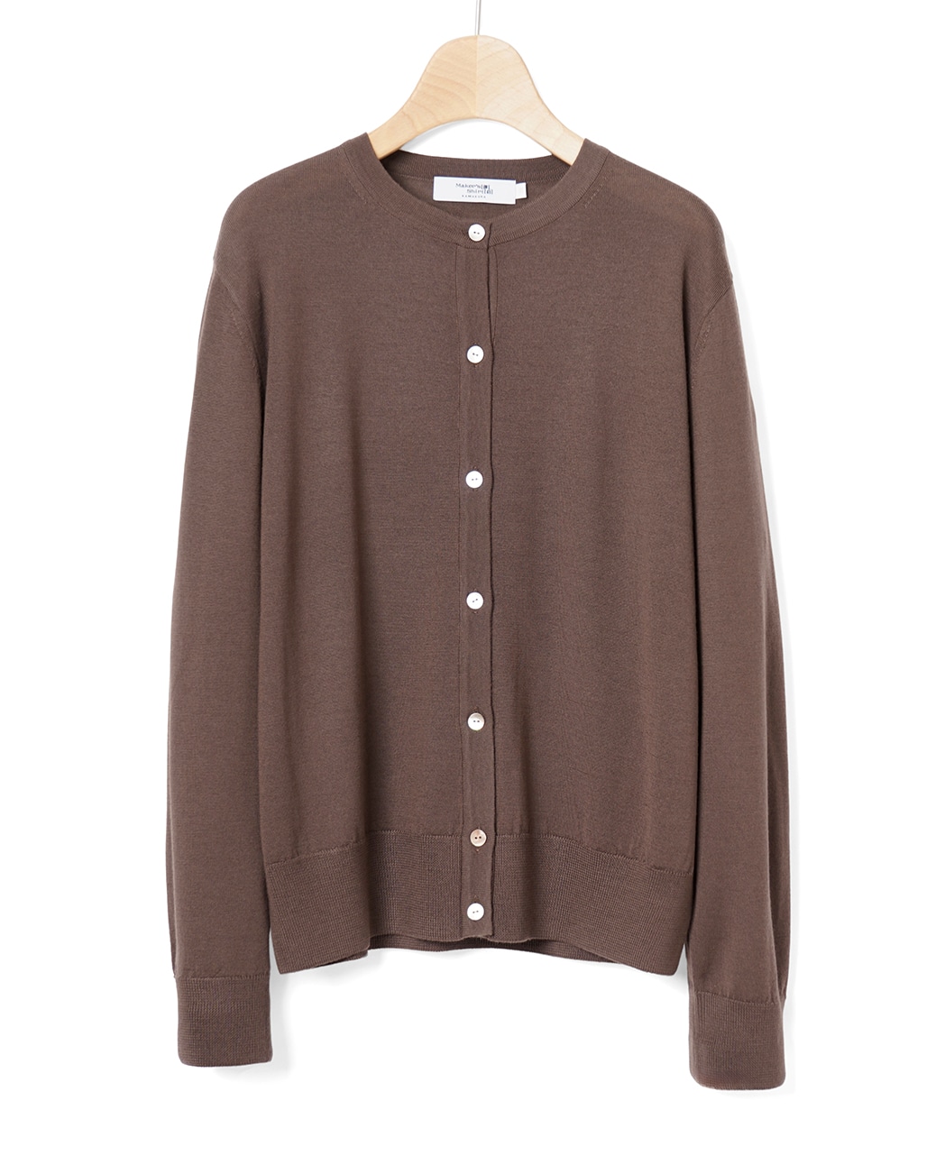 カーディガン(36サイズ ブラウン系): レディース｜メーカーズシャツ