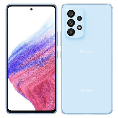 ネットワーク利用制限△】Galaxy A53 5G SC-53C オーサムブルー