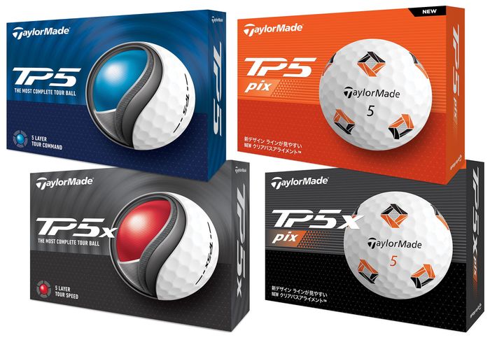 音と打感だけソフト化に成功！テーラーメイド『TP5/TP5x』ファミリー