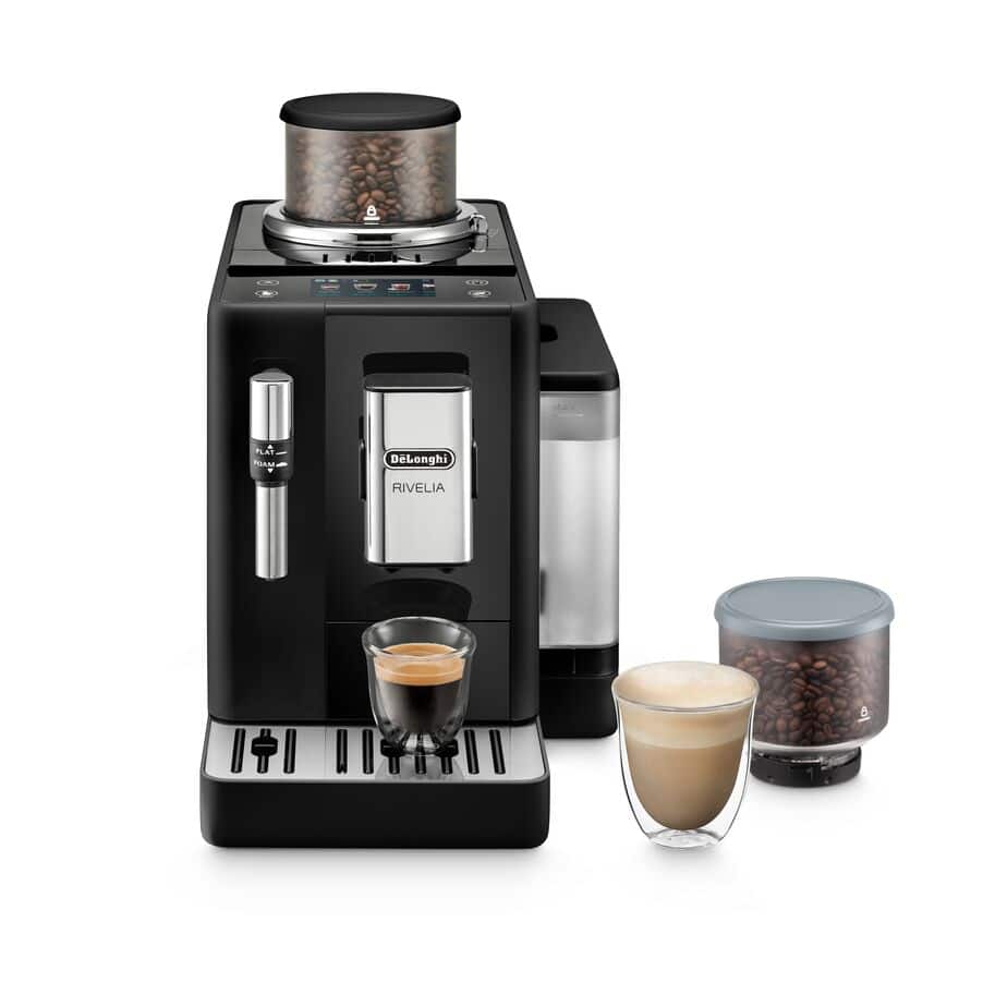 Rivelia with Steam Wand Onyx Black Automatic Coffee Machine