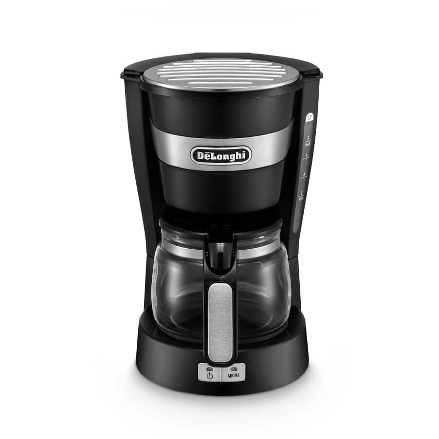 アクティブ ドリップコーヒーメーカー ブラック ICM14011J | De'Longhi JP