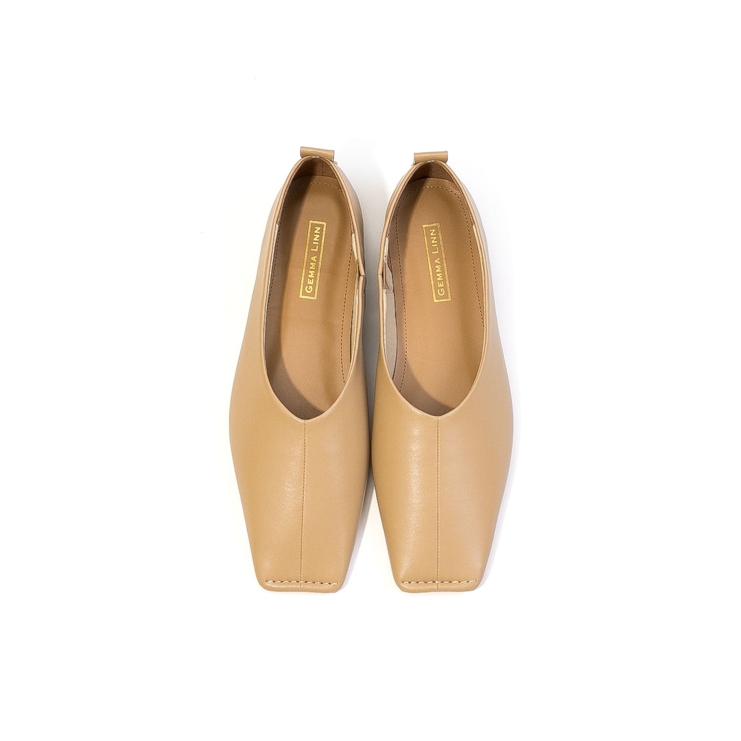 Daniella & GEMMA ONLINE STORE – ワイドトゥステッチフラットシューズ