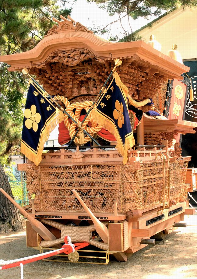 岸和田だんじり祭り藤井町のだんじり