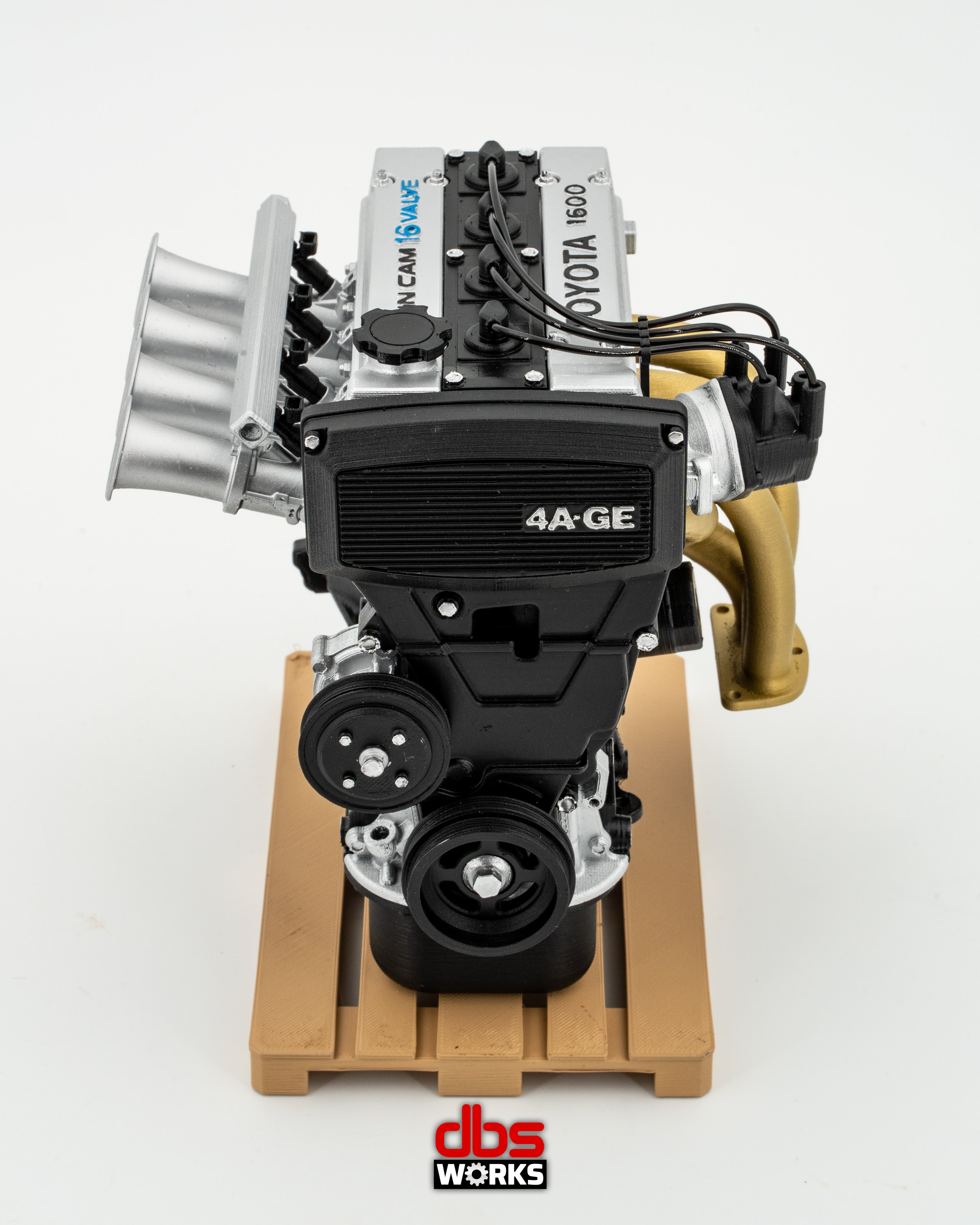 1/4 Toyota 4A-GE 16V Engine - Assembled – dbsworks