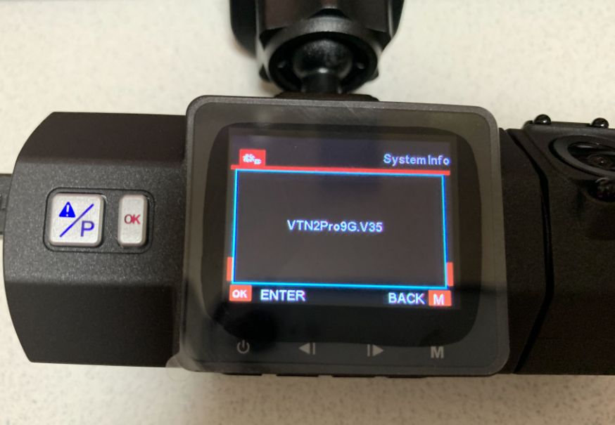 ドライブレコーダー VANTRUE N2 Proのファームウェアアップデート手順