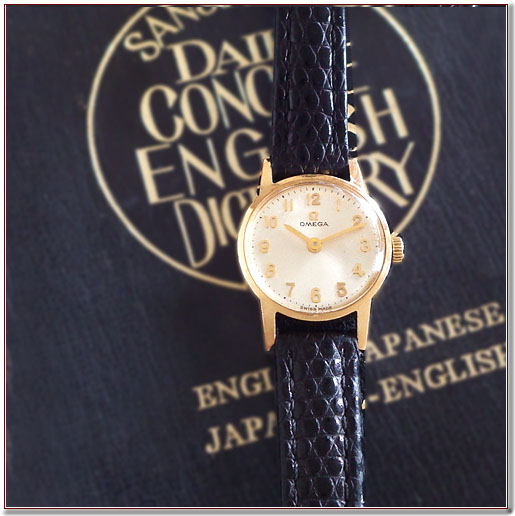 OMEGA オメガ アラビア数字のレディースビンテージウォッチ