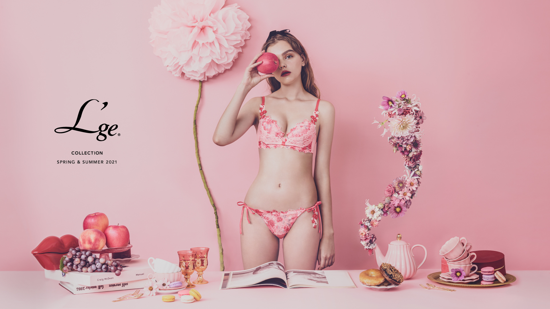 Wacoal L'ge 2021SS Collection｜WORKS｜blog｜DRIPPERS inc.