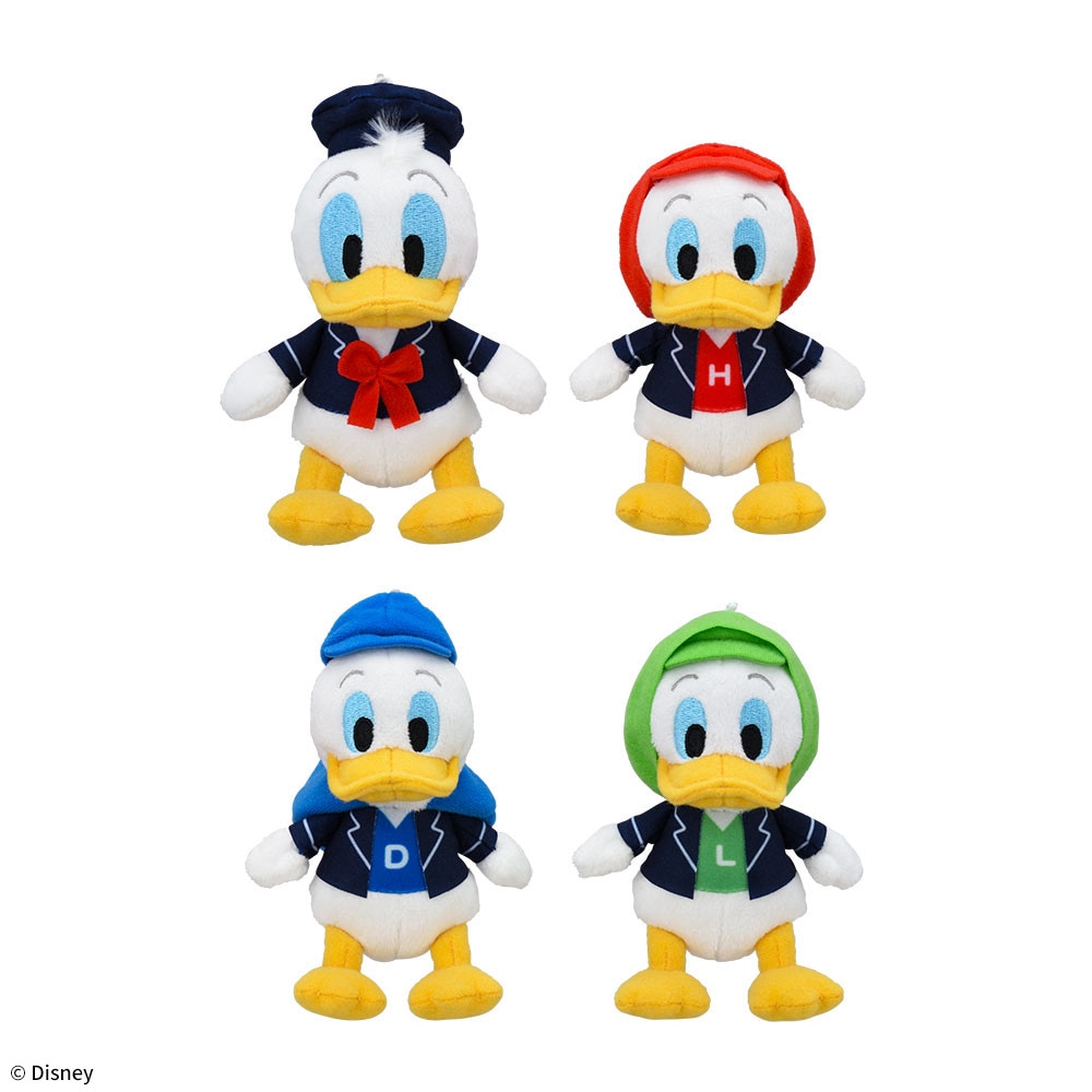 ブレザーコスチューム姿のドナルド・ヒューイ・デューイ・ルーイ！セガ