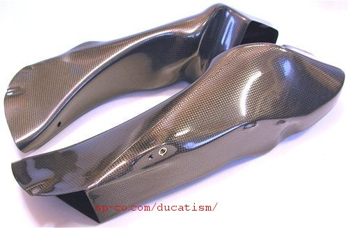 Speed Carbon DUCATI 998 996 916 748 ドライカーボン エアダクト CM