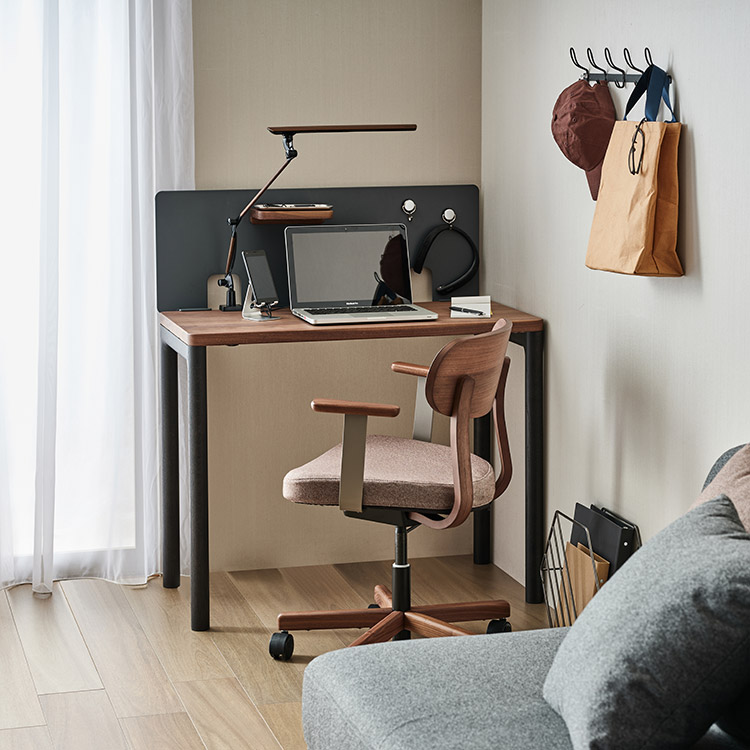 CLEARNEL デスク ワゴン 幅42.8cm(デスク奥行共通) SW8000