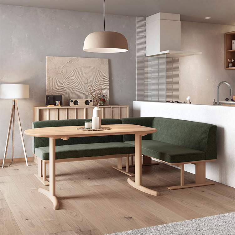 2人掛椅子 CW2502 シダー ピュアビーチ 通販 | 【公式】カリモク家具