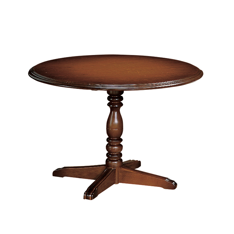 円形ダイニングテーブル 幅100cm コロニアルウォールナット 通販