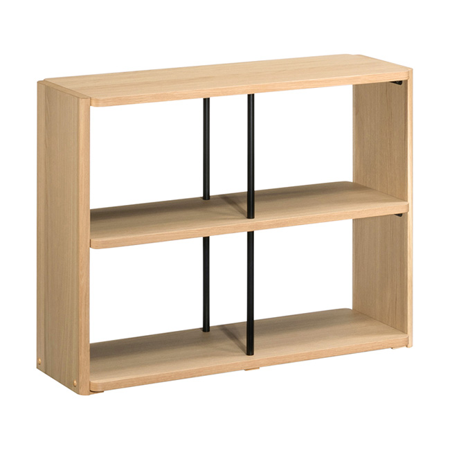 CLEARNEL サイドシェルフ HW3000 ピュアオーク マットブラック 通販