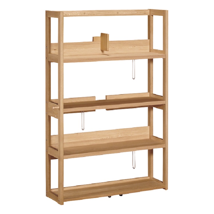 Buona scelta シェルフ 書棚 オープン 幅95cm QT3075 ピュアオーク