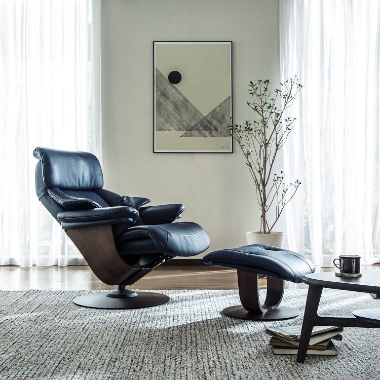 ザ・ファースト RU7300（M）オットマンセット グランブルー モカ