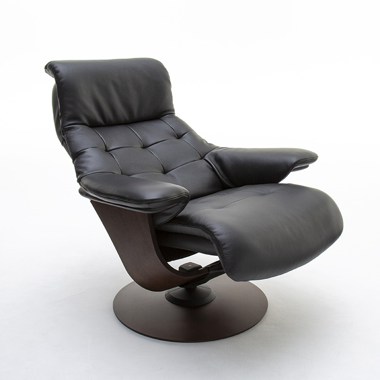 ザ・ファースト RU7200（M）オットマンセット ブラック モカブラウン