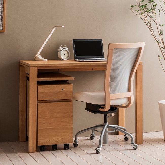 Utility plus デスクワゴン 幅31.4cm（デスク奥行45cm用）SS0465 モカ