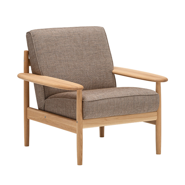 オールドカリモク パネルアーム 1人掛けソファ ① オールドカリモクの