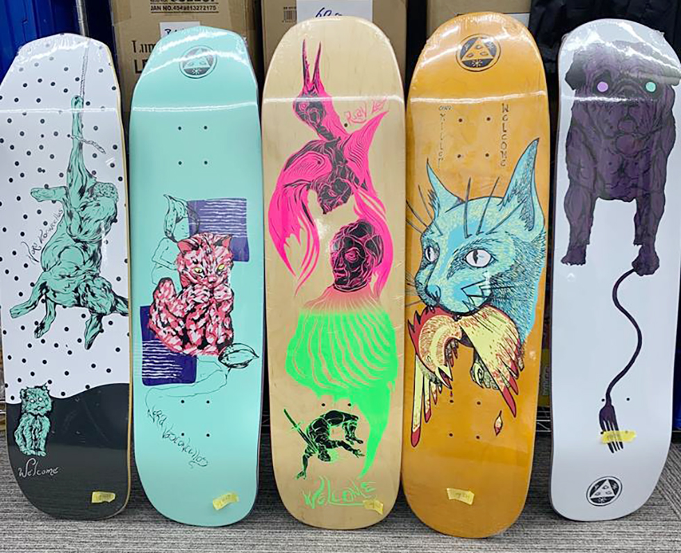 南カリフォルニア発 WELCOME SKATEBOARDS | EKL SKATE PARK