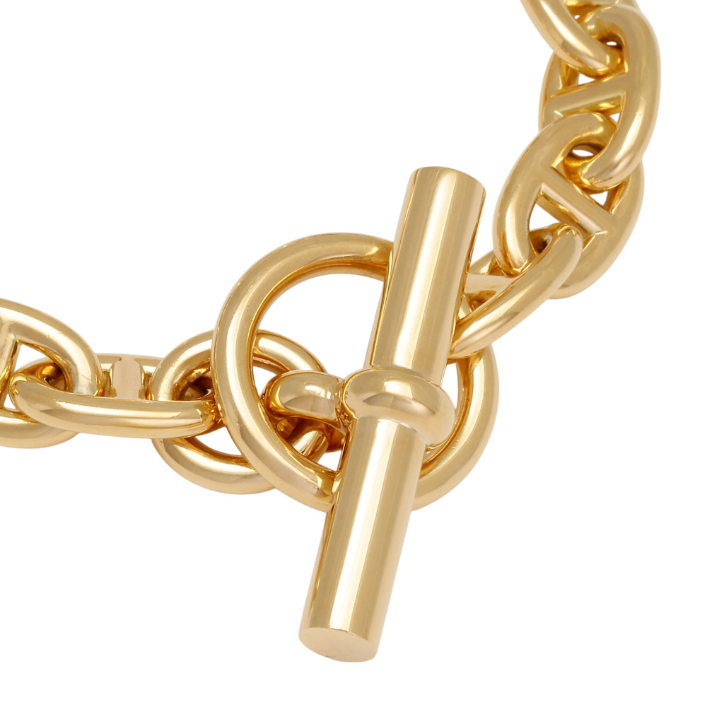 未使用] エルメス シェーヌダンクル PM 16コマ H218835B ブレスレット