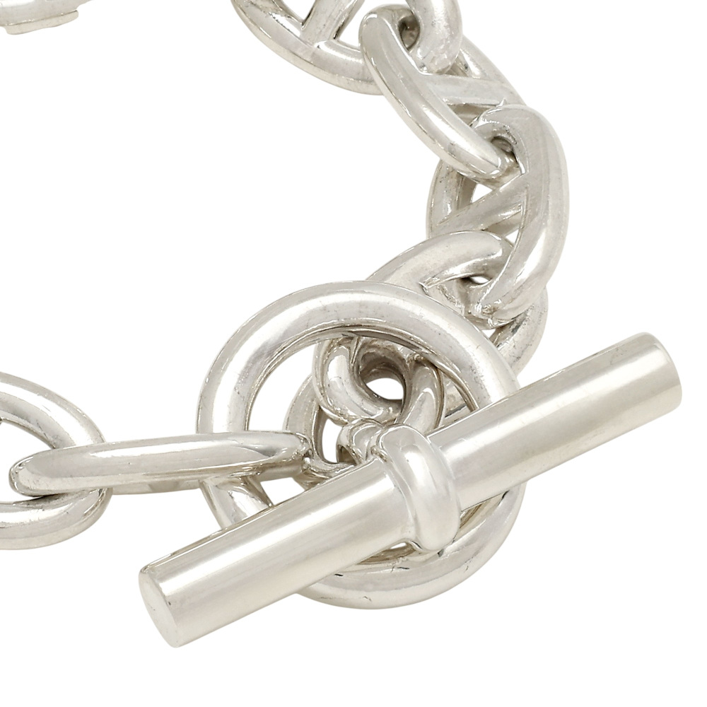 美品] エルメス シェーヌダンクル TGM 12コマ H101995B ブレスレット