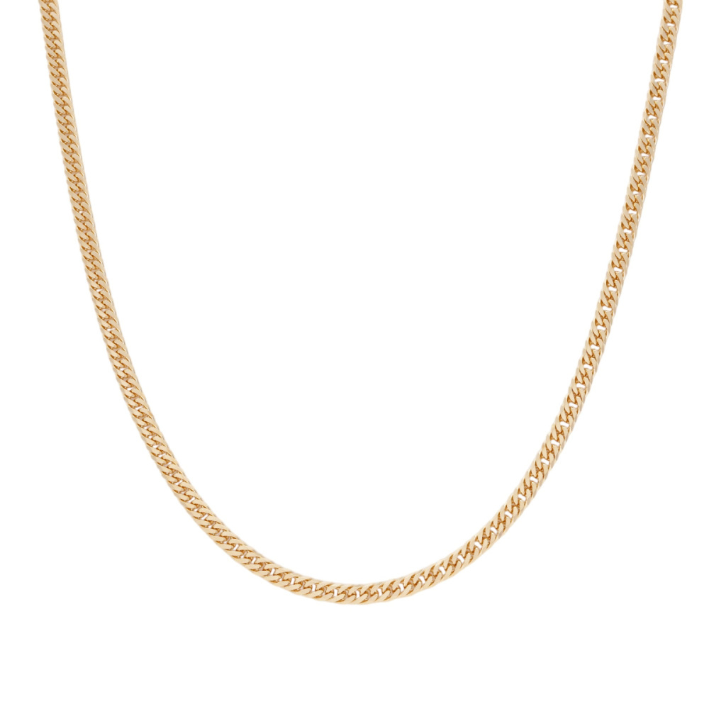 K18イエローゴールド 喜平 ネックレス ダブル6面 約60cm 約20.17g