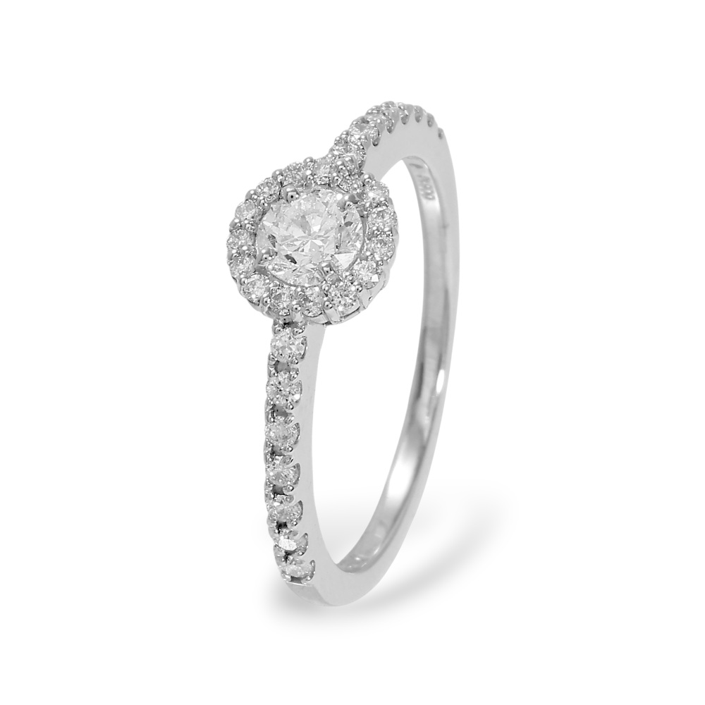 プラチナ900 ダイヤモンド リング J430403 | ユキザキセレクトジュエリー