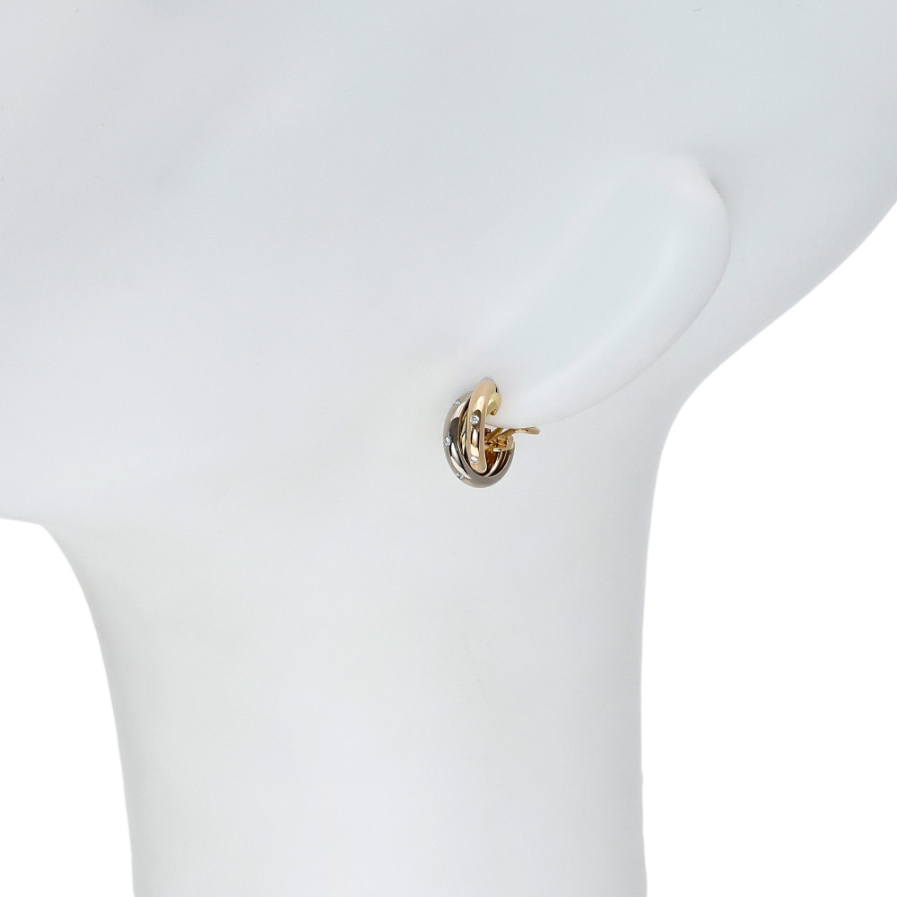 中古] カルティエ トリニティ J390744 ピアス J390744 | ジュエリーの