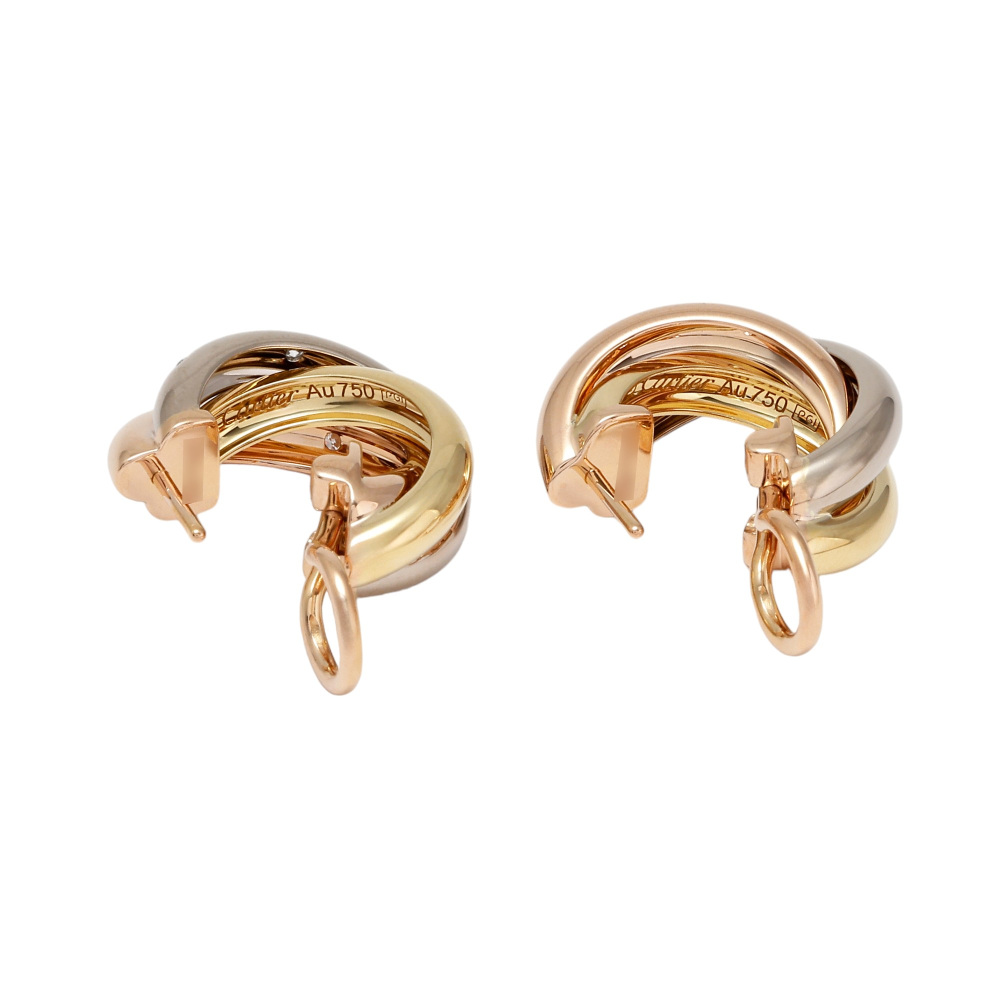 中古] カルティエ トリニティ J390744 ピアス J390744 | ジュエリーの