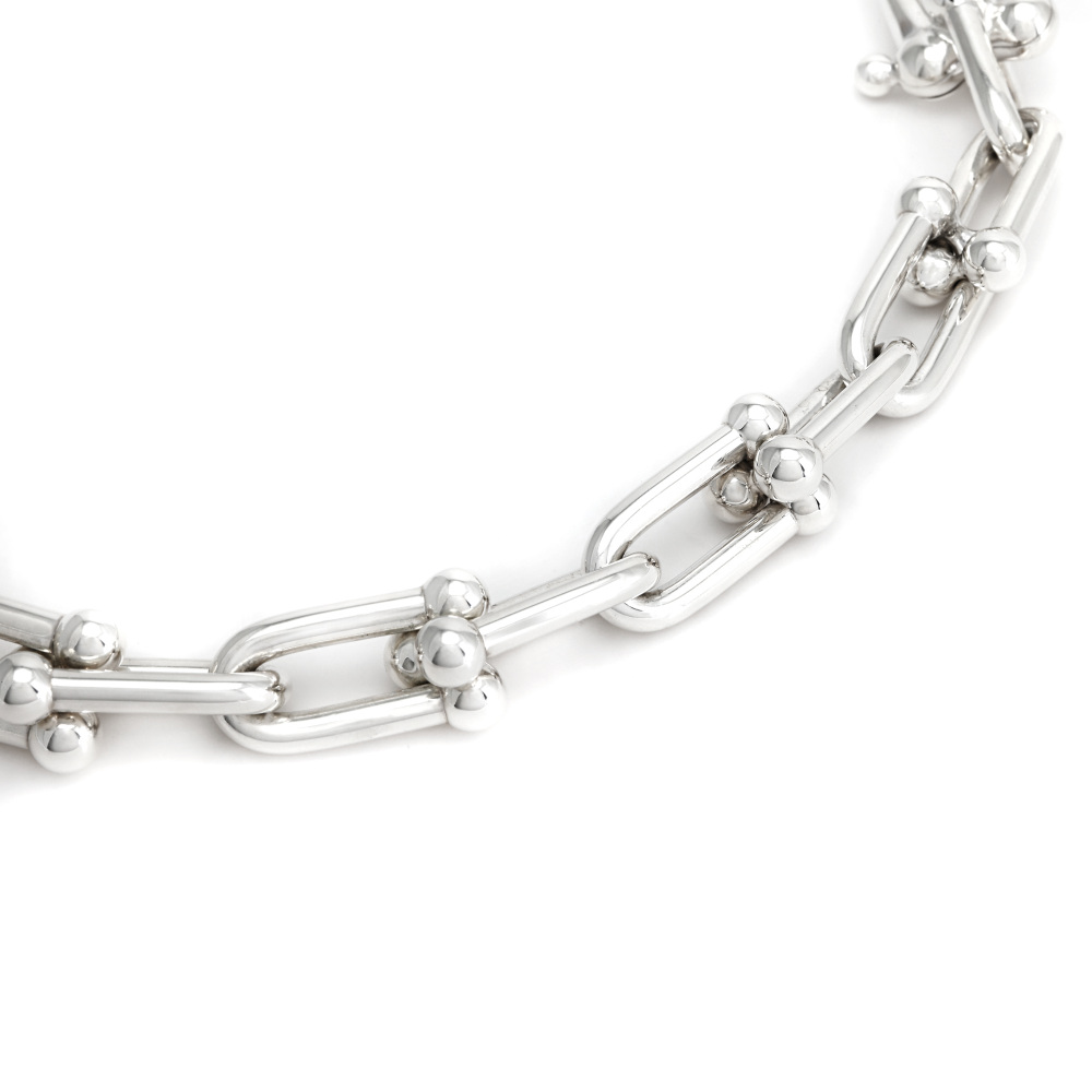 新品] ティファニー ハードウェア ラージリンク ブレスレット