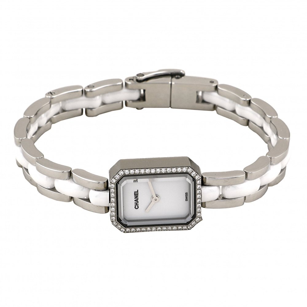 新品] シャネル プルミエール H2132ホワイト ステンレス | ゆきざき