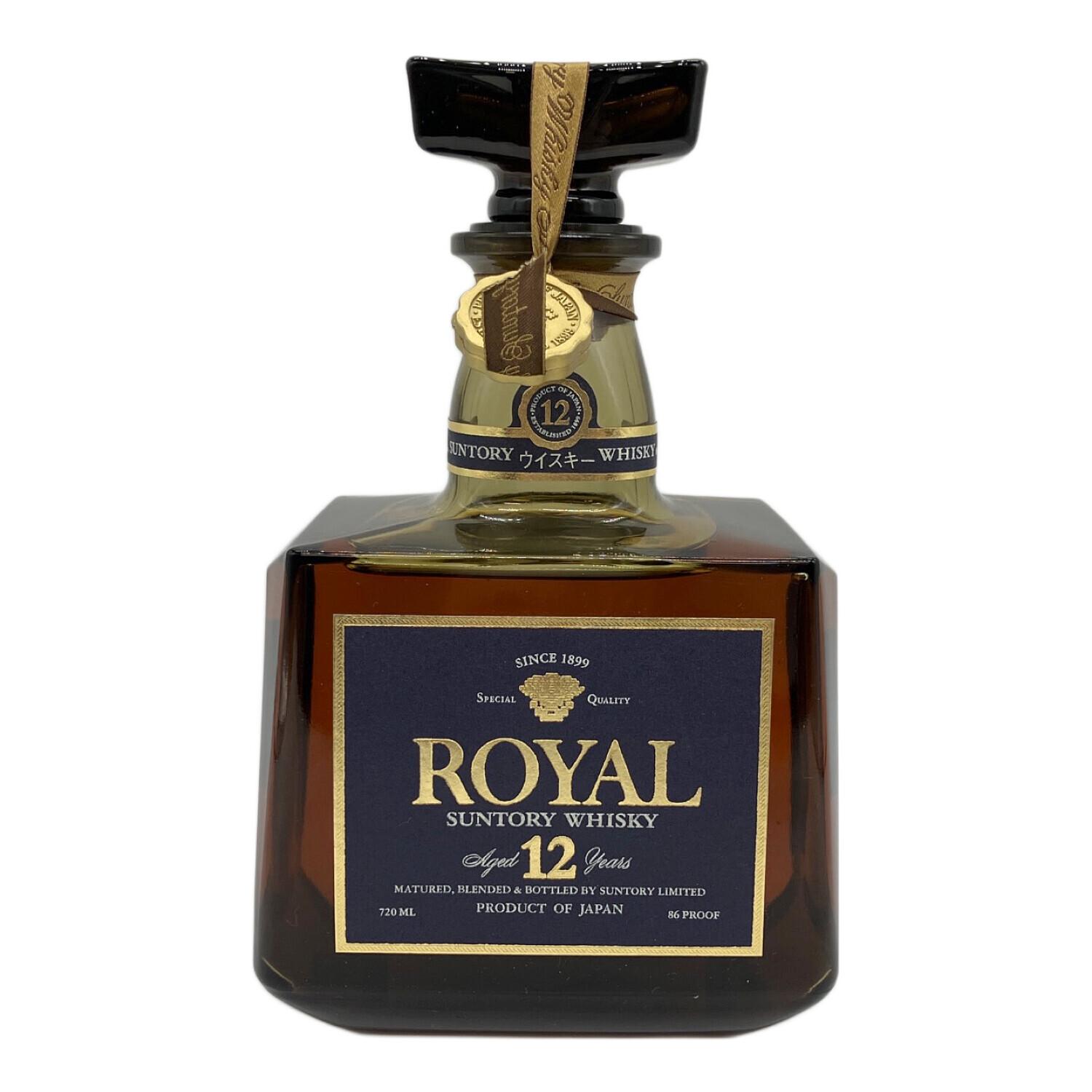 サントリー ROYAL ジャパニーズウィスキー 12年 720ml｜トレファクONLINE